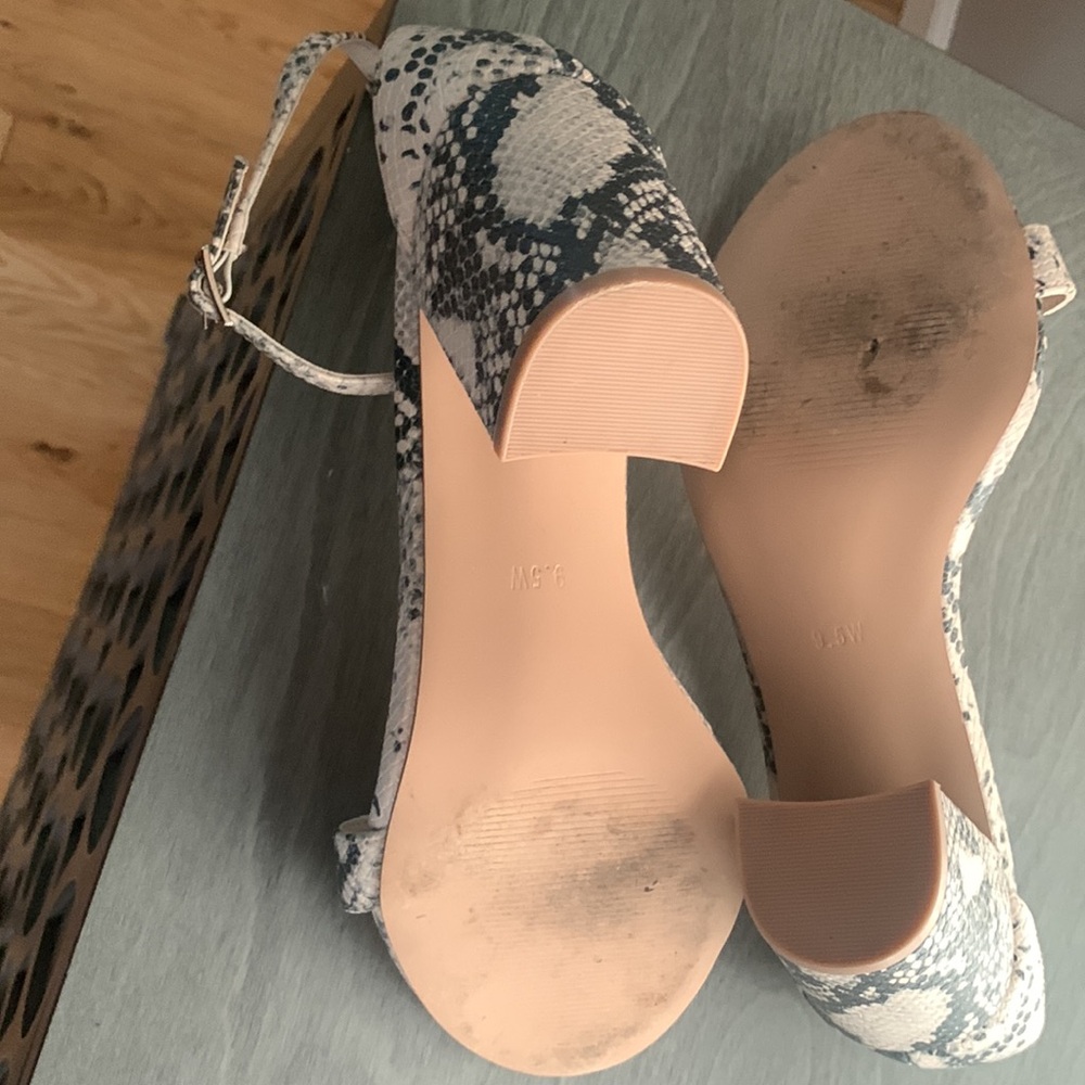 Steve Madden Snake Print Block Heels - image 6